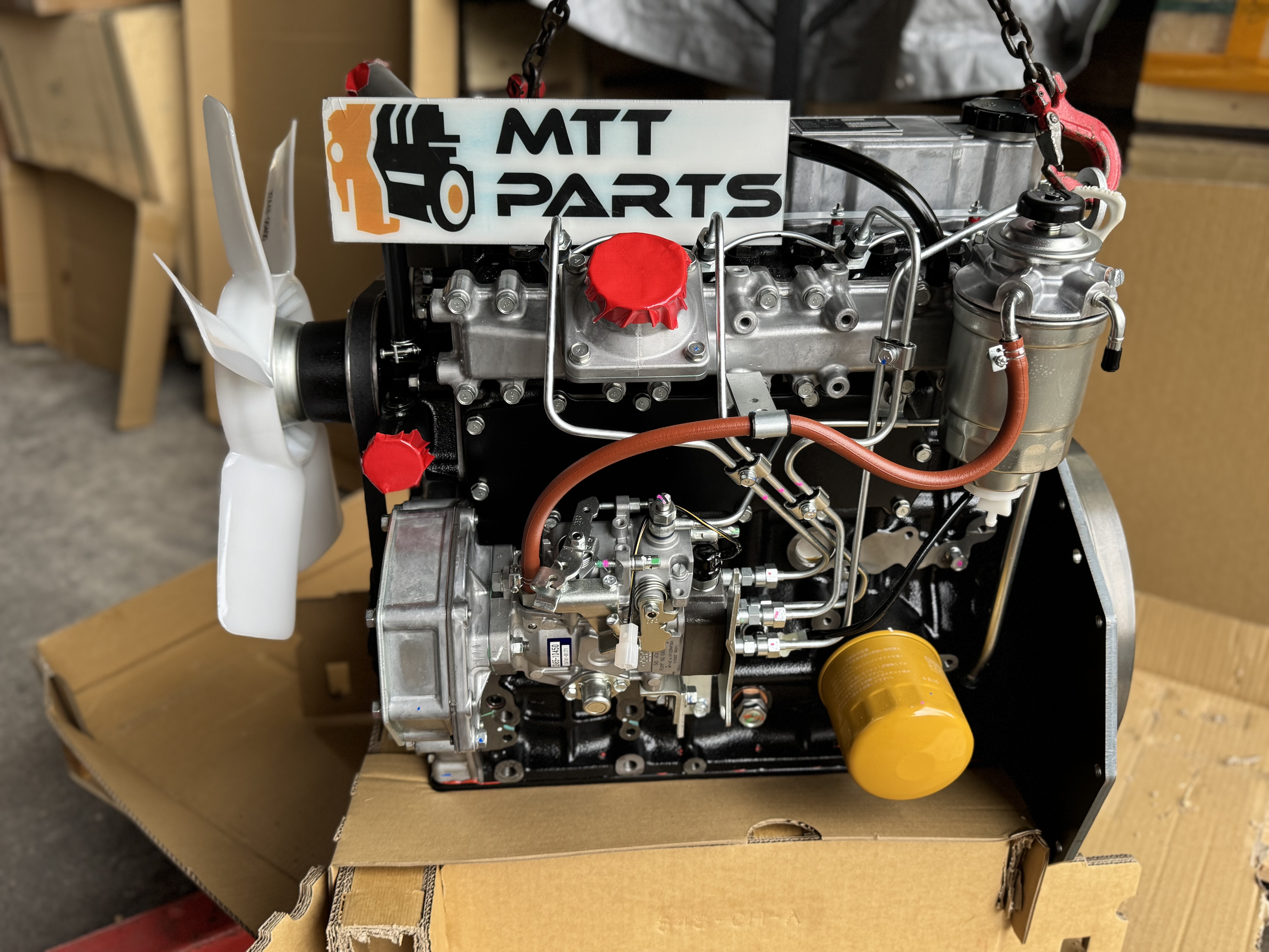 10 Mesin Mitsubishi S4S Anyar Dikirim menyang Pelanggan