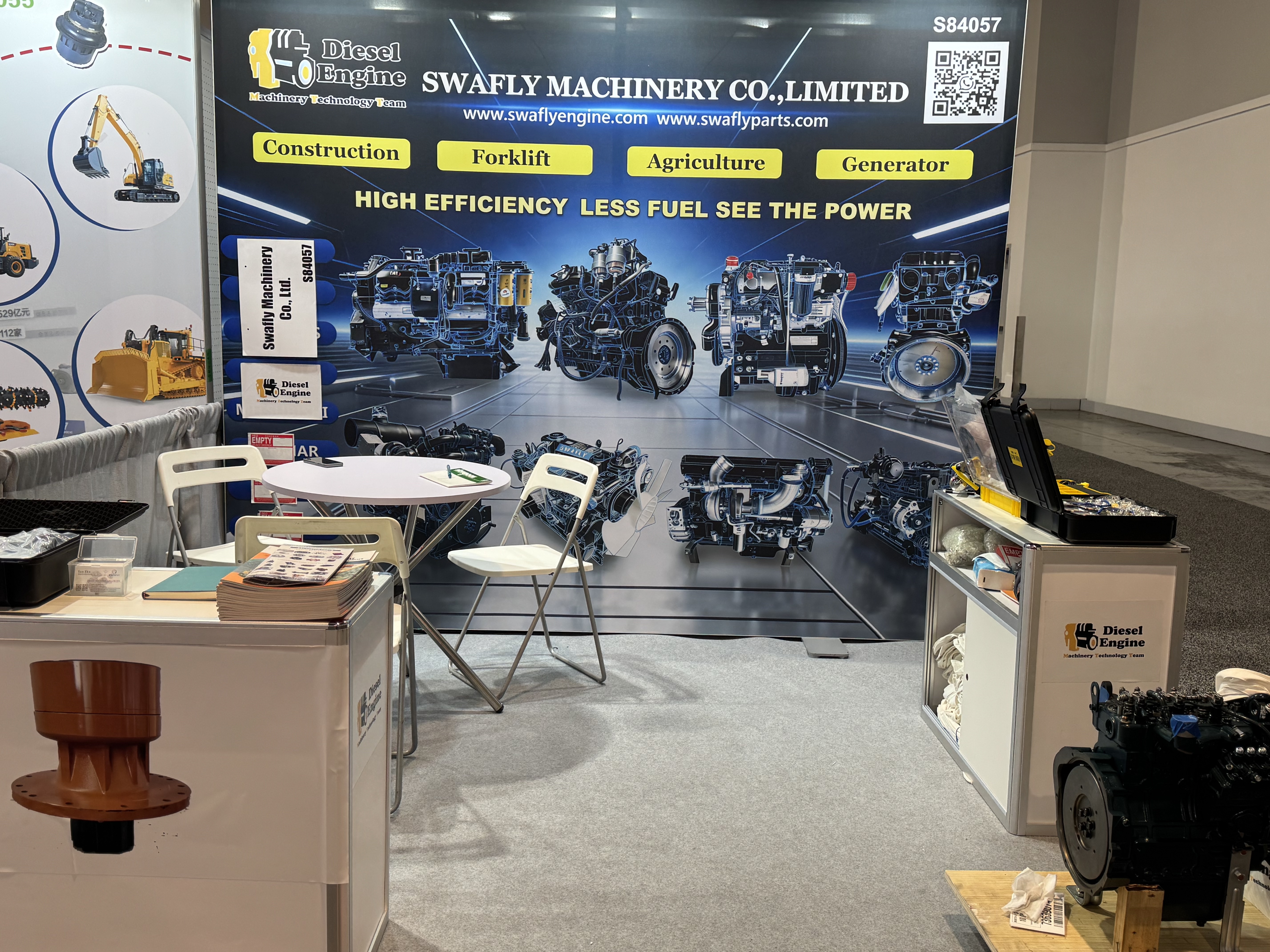 SWAFLY MACHINERY Cemlorot ing CONEXPO-CON/AGG 2026 ing Las Vegas - Sukses Agung!